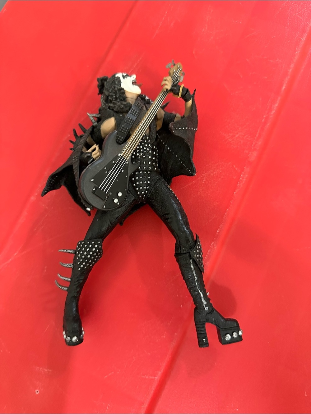 Black Rock Bass Guitar Figurine